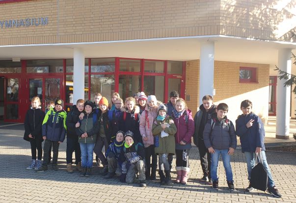 Besuch des Christoph-Graupner-Gymnasiums