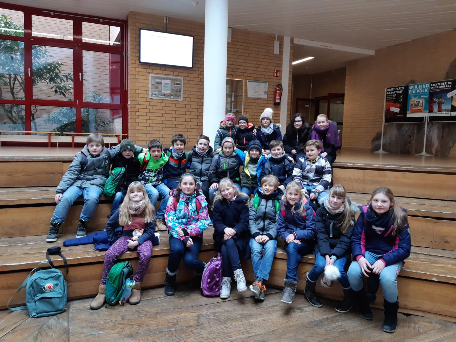 Besuch des Christoph-Graupner-Gymnasiums